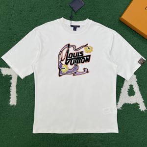 【잔디집】루이비통 누보 시그니처 티셔츠（레어）
