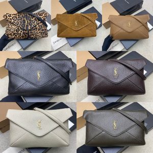 생로랑 XXL 엔벨로프 체인 파우치 841702