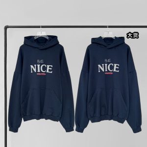 [YD공장]발렌시아가 BE NICE 후드