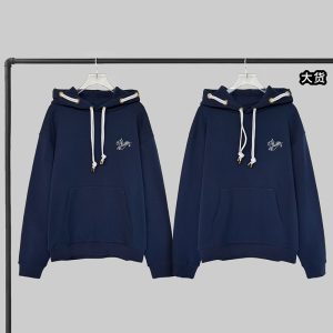 【YD공장】 루이비통 그래픽 LV 노티컬 로프 시그니처 코튼 저지 후드