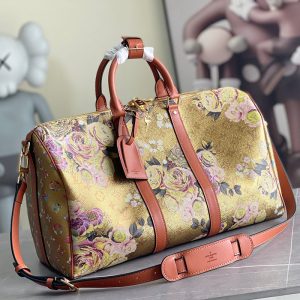 루이비통 golden Floral 모노그램 키폴 45 M21305