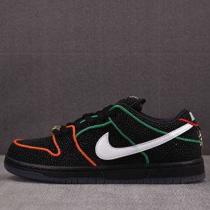 【S2공장】나이키 x 브롱크스 걸스 스케이트 덩크 로우 블랙 HV1664-001