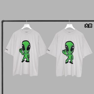 【YD공장】발렌시아가 하이 데어 + 드리플리 슬리브리스 티셔츠