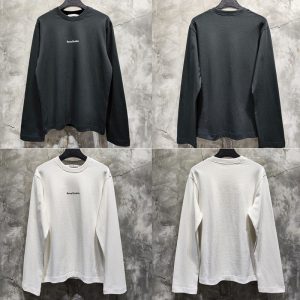 【ONE공장】 아크네 로고 긴소매 티셔츠