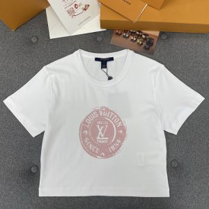 【터보】루이비통 LV 스템프 크롭 탑 （TJ공장）