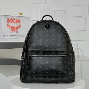 MCM 스타크 사이드 스터드 비세토스 백팩 MMK6SVE37CO001
