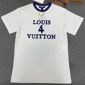 【TJ공장】루이비통 Louis 4 Vuitton 크루넥 체인 반팔 티셔츠 (터보)