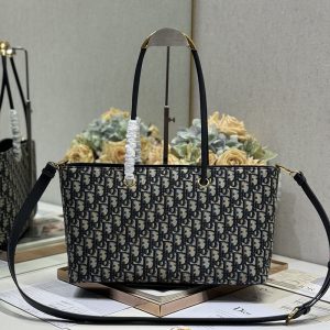 디올 뚜주흐 백 스몰 블랙 오블리크