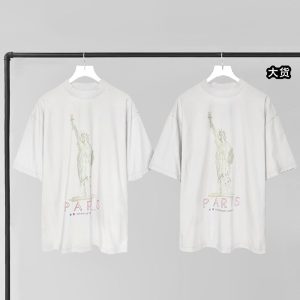 [YD공장]발렌시아가 파리 리버티 미디엄 핏 티셔츠 오프화이트