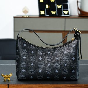 MCM Aren 비세토스 스몰 호보 백 MWHESTA01CO001