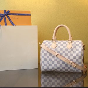 【황벽집】루이비통 스피디 반둘리에 25 다미에 아주르 N40608