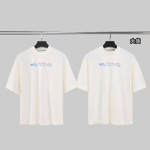 【YD공장】알렉산더 왕 로고 프린트 코튼 티셔츠