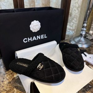 【TJ공장】샤넬 퀼팅 시어링 뮬 슬리퍼 "35SIZE - 41SIZE" (터보)