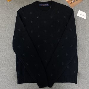 【터보】 루이비통 24FW 엠브로이더드 시그니처 메리노 크루넥 1AFIXC（TJ공장）