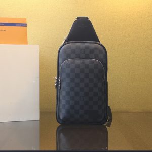 【황벽집】루이비통 에비뉴 슬링 백 다미에 그라파이트 N45302