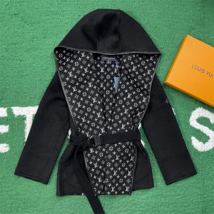 【잔디집】루이비통 벨티드 쇼트 랩 피코트 （레어）