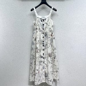 디올 플레어 미디 드레스