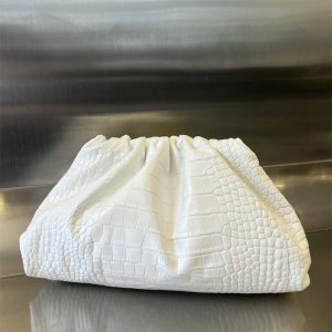 【JING공장】보테가베네타 더 파우치 만두 클러치백 화이트 576227(징공장)