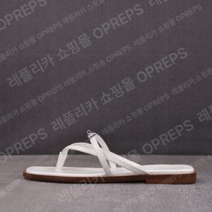 【GD공장】에르메스 켈리 미스 샌들 화이트