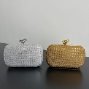 【징공장】보테가베네타 크리스탈 놋 클러치 717622 (JING공장)