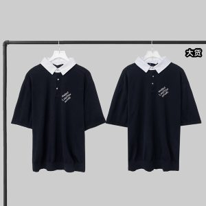【YD공장】루이비통 MLVD 엠브로이더드 시그니처 폴로 셔츠