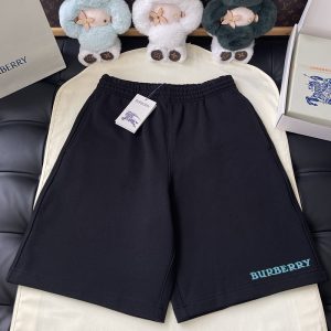 버버리 로고 코튼 숏 팬츠