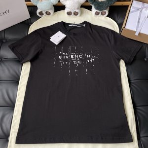 지방시 포토그래픽 네거티브 프린트 코튼 티셔츠