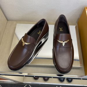 루이비통 LV 옥스퍼드 로퍼 브라운 카프스킨