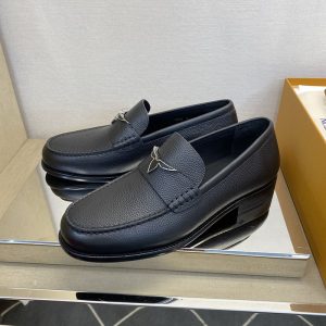 루이비통 LV 옥스퍼드 로퍼 블랙 그레인드 카프스킨