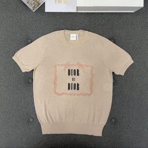 【TJ공장】디올 북 커버 반소매 피티드 스웨터（터보）