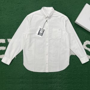 【잔디집】프라다 샴브레이 셔츠（레어）