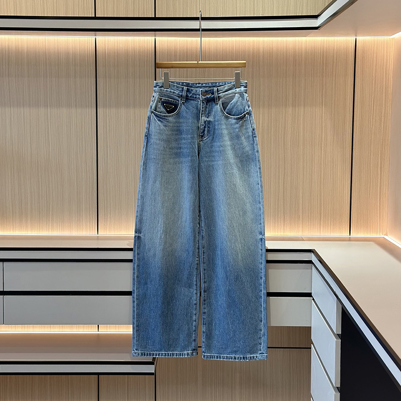 프라다 포켓 데님 진
