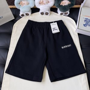 버버리 로고 코튼 숏 팬츠