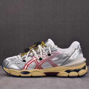 【Y공장】아식스 x 토가 아카이브 젤 큐뮬러스 16 TG 화이트 레드 퓨어 실버 1203B115-100
