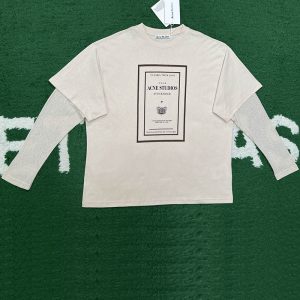 【잔디집】아크네 레이어드 그래픽 티셔츠 (레어)