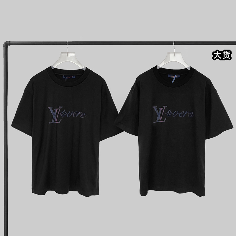 【YD공장】루이비통 25SS 이리데슨트 LV 남성 반팔 티셔츠