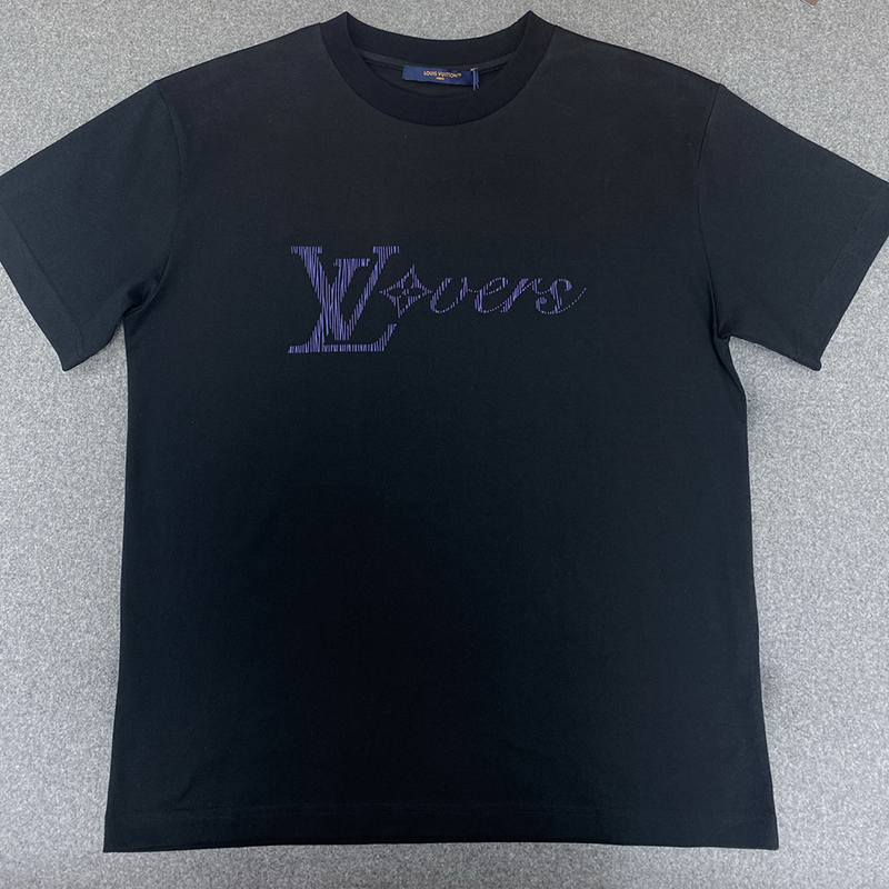 【TJ공장】루이비통 LV 러버스 엠벨리시드 반팔 티셔츠 (터보)