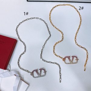 발렌티노 가라바니 v 로고 시그니처 체인 벨트