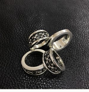 크롬하츠 크로스 스피너 링