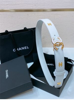 샤넬 24c 메탈 로고 cc 벨트 3.0