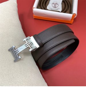 에르메스 H슬라이드 버클 소가죽 벨트 3.5CM