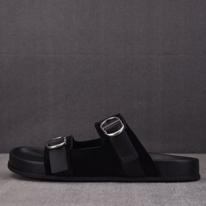 【GD공장】디올 아쿠아 샌들 블랙 스웨이드