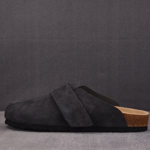 【GD공장】버켄스탁 로마 벨크로 뮬 챠콜