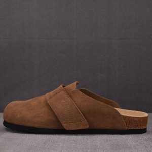 【GD공장】버켄스탁 로마 벨크로 뮬 다크 티