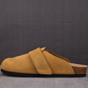 【GD공장】버켄스탁 로마 벨크로 뮬 브라운
