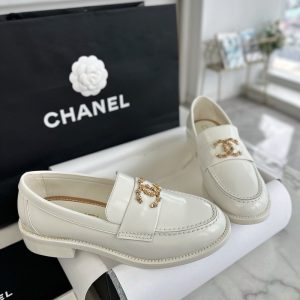【Happy】샤넬 24SS 까멜리아 CC 로고 로퍼（터보）