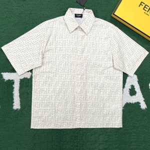 【잔디집】펜디 FF 스티치 리넨 셔츠 (레어)