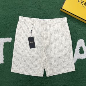 【잔디집】펜디 FF 스티치 리넨 버뮤다 팬츠 (레어)