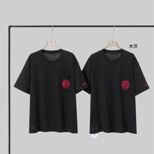 【YD공장】크롬하츠 홀스슈 로고 티셔츠