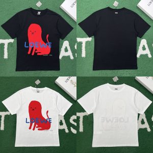 【잔디집】로에베 캡슐 컬렉션 1846 코튼 티셔츠 （레어）